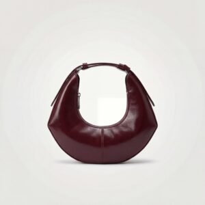 Sac demi-lune rouge